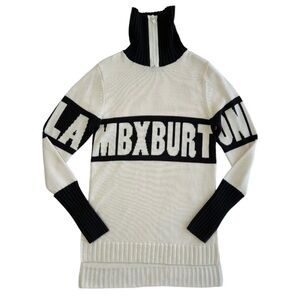 Burton x L.A.M.B. Eno Sweater in Stout White & Black Size Small